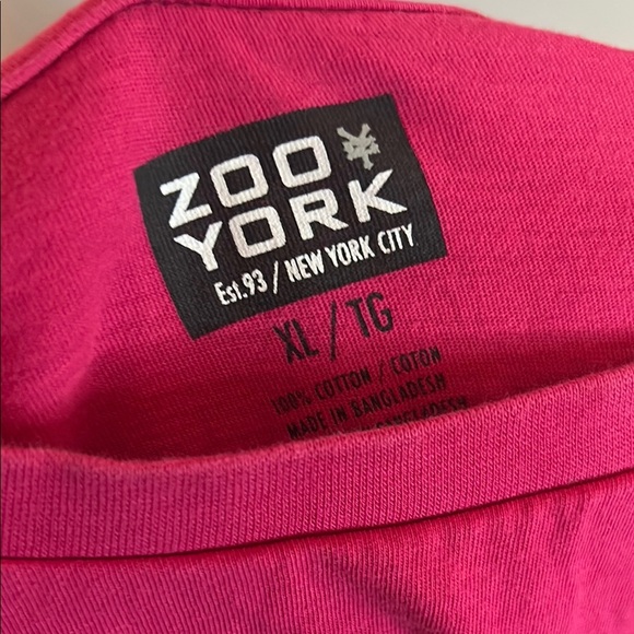 Zoo York Red Short Sleeve Tee - Picture 4 of 15
